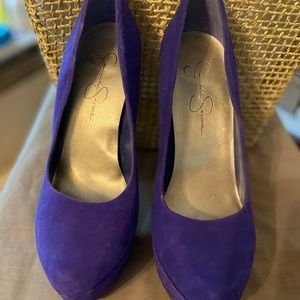 Sold 💣 Purple Jessica Simpson heels 🔮